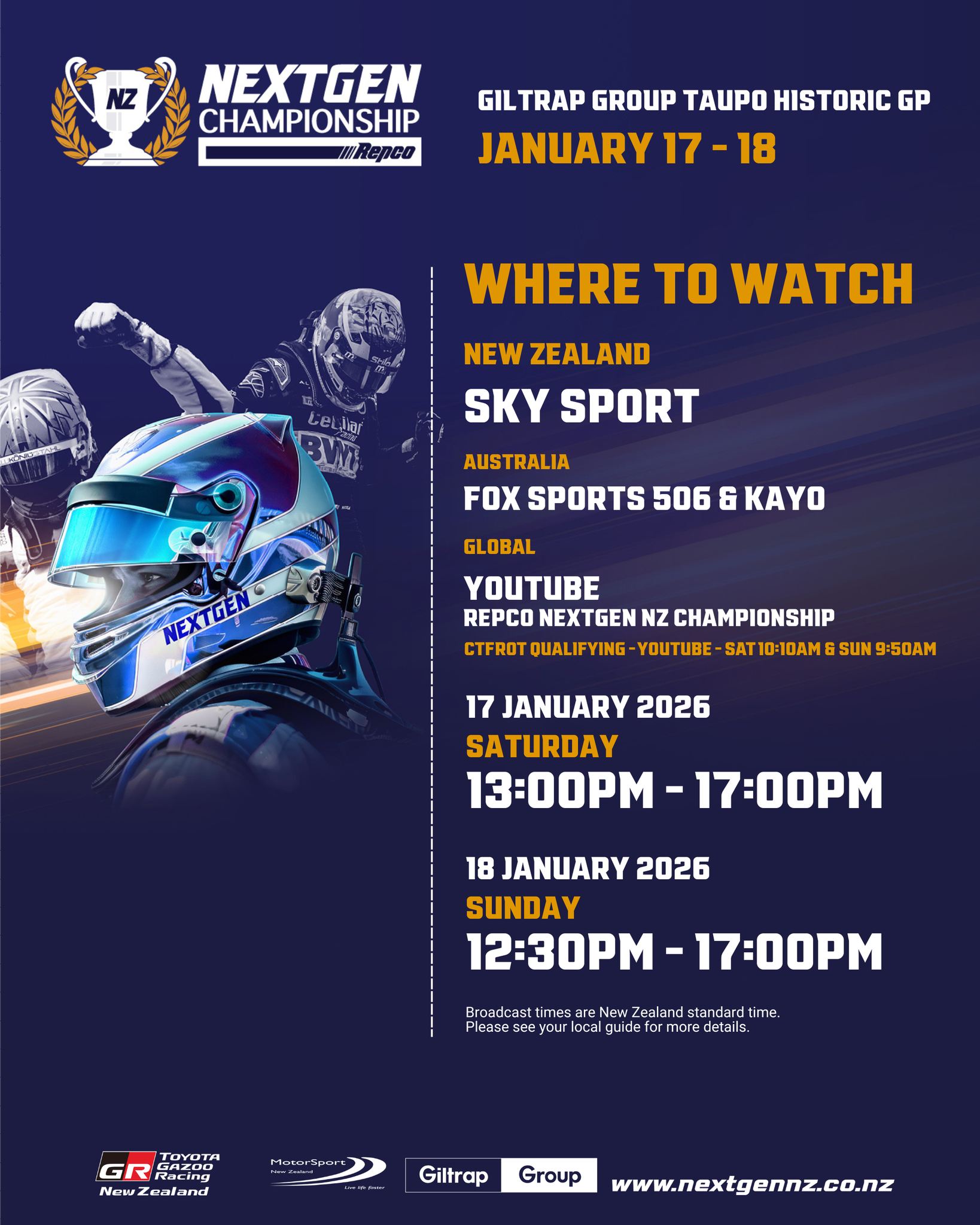 NextGen NZ Championship