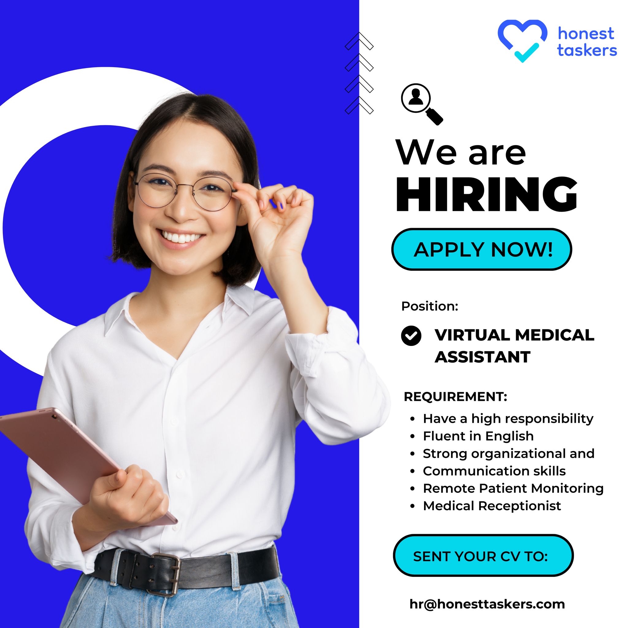 Honest - Join our team as a Medical Virtual Assistant and make a ...