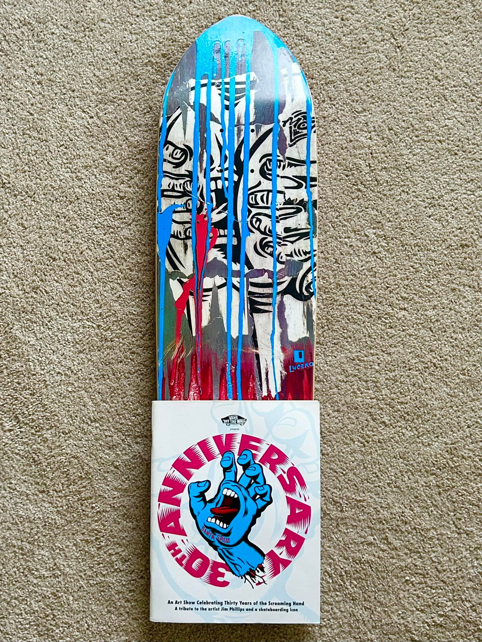 スケートボード screaming hand 30th Anniversary Deck screaming hand 30th Anniversary Deck