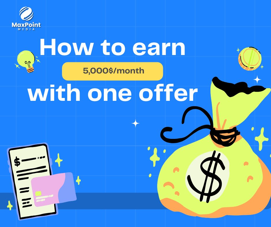 MaxpointMedia - 📈 How to Earns $5,000/Month with Just One... | Facebook