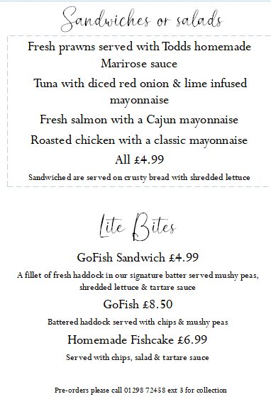 🚨New Lunch Menu🚨 The lunch... - GoFish Seafood, Bar & Grill | Facebook