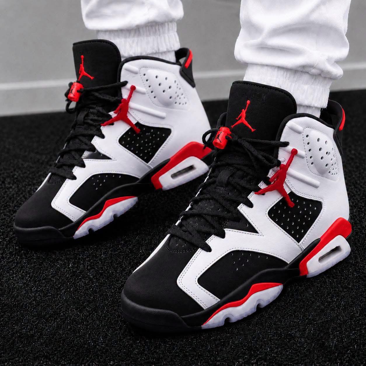 Jordan 6 “Varsity Crimson” 🩸 Drop your size for a pair ⬇️
