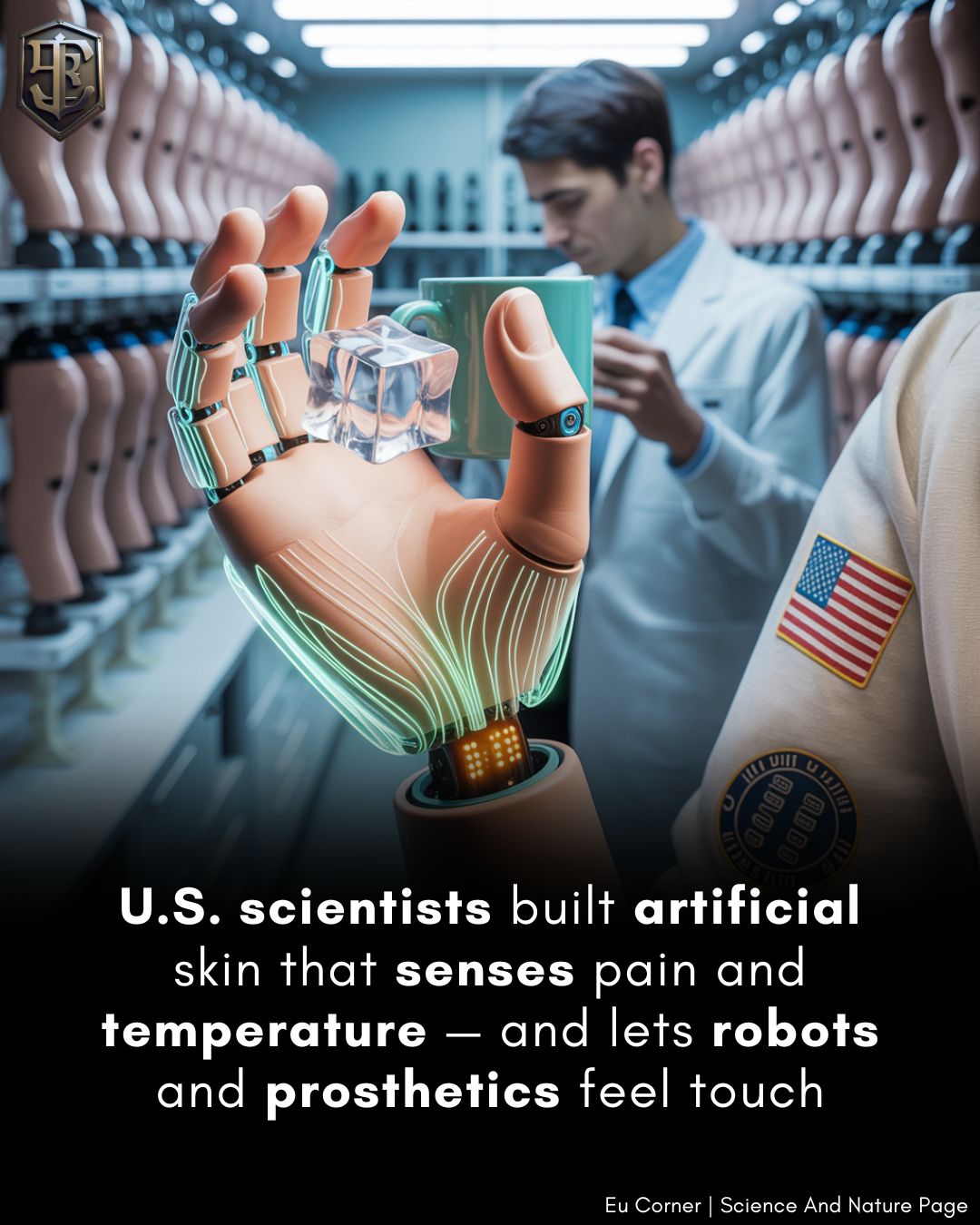 Eu - U.S. scientists built artificial skin that senses pain and ...