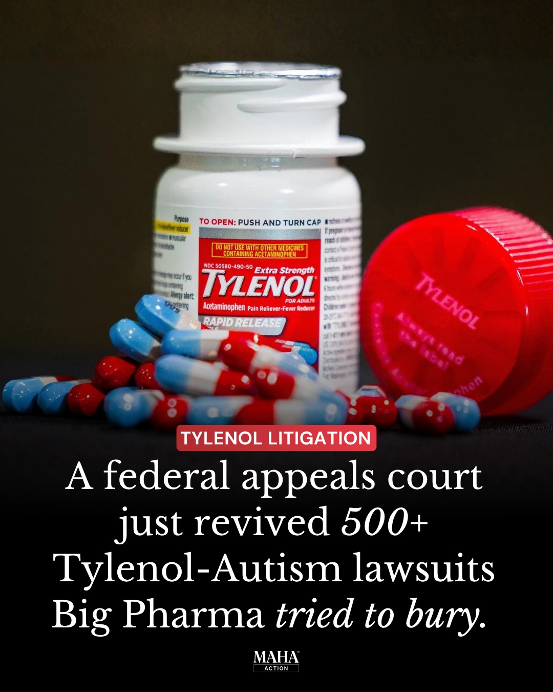 On Monday, a federal appeals court revived over 500 lawsuits linking Tylenol to autism. The court said that several doctors' testimony were wrongly excluded by a district judge. In a statement on