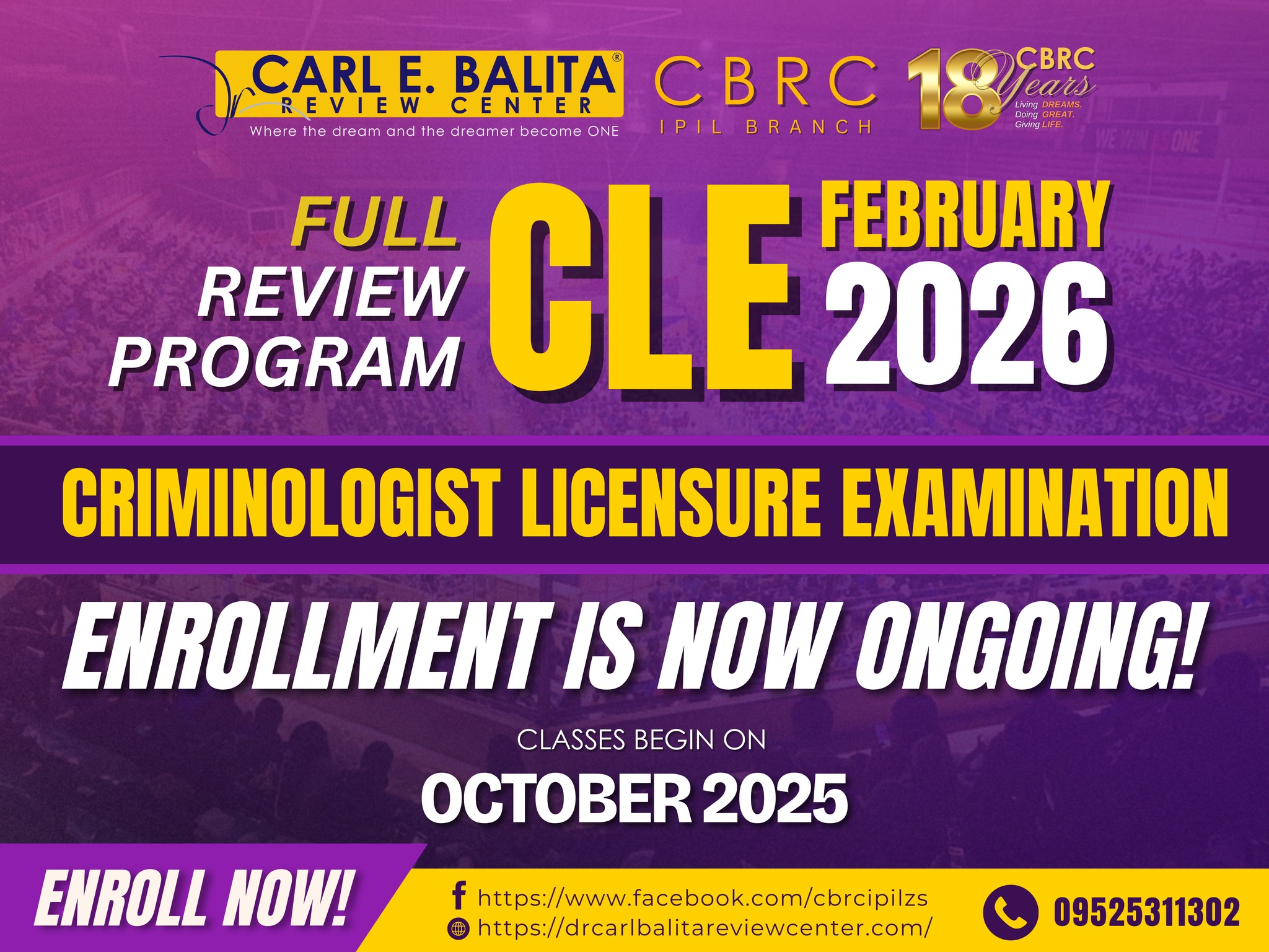 CBRC Ipil - 📢 ENROLLMENT ONGOING! February 2026... | Facebook