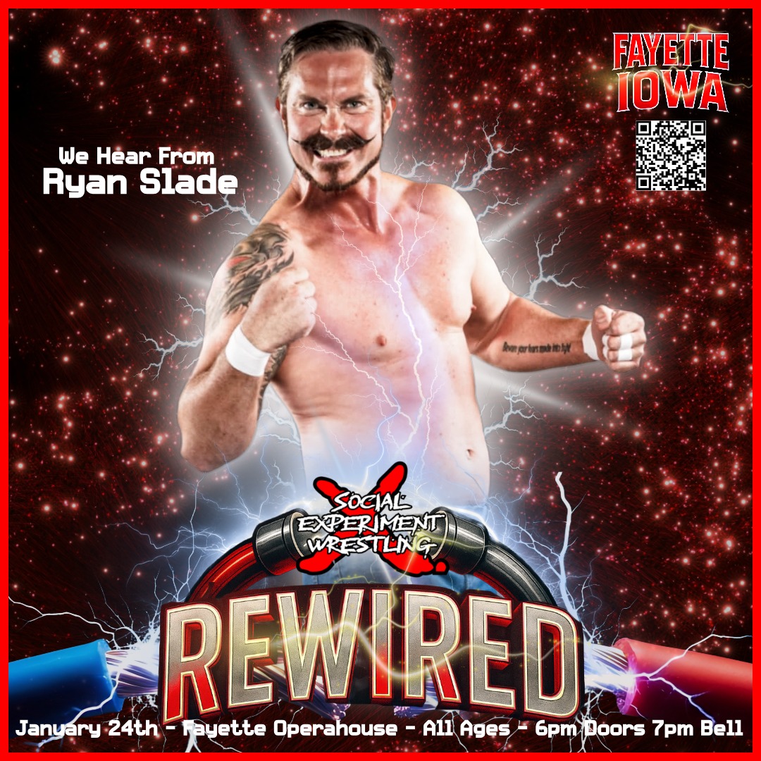 🔥 WE HEAR FROM RYAN SLADE AT... - Social Experiment Wrestling | Facebook