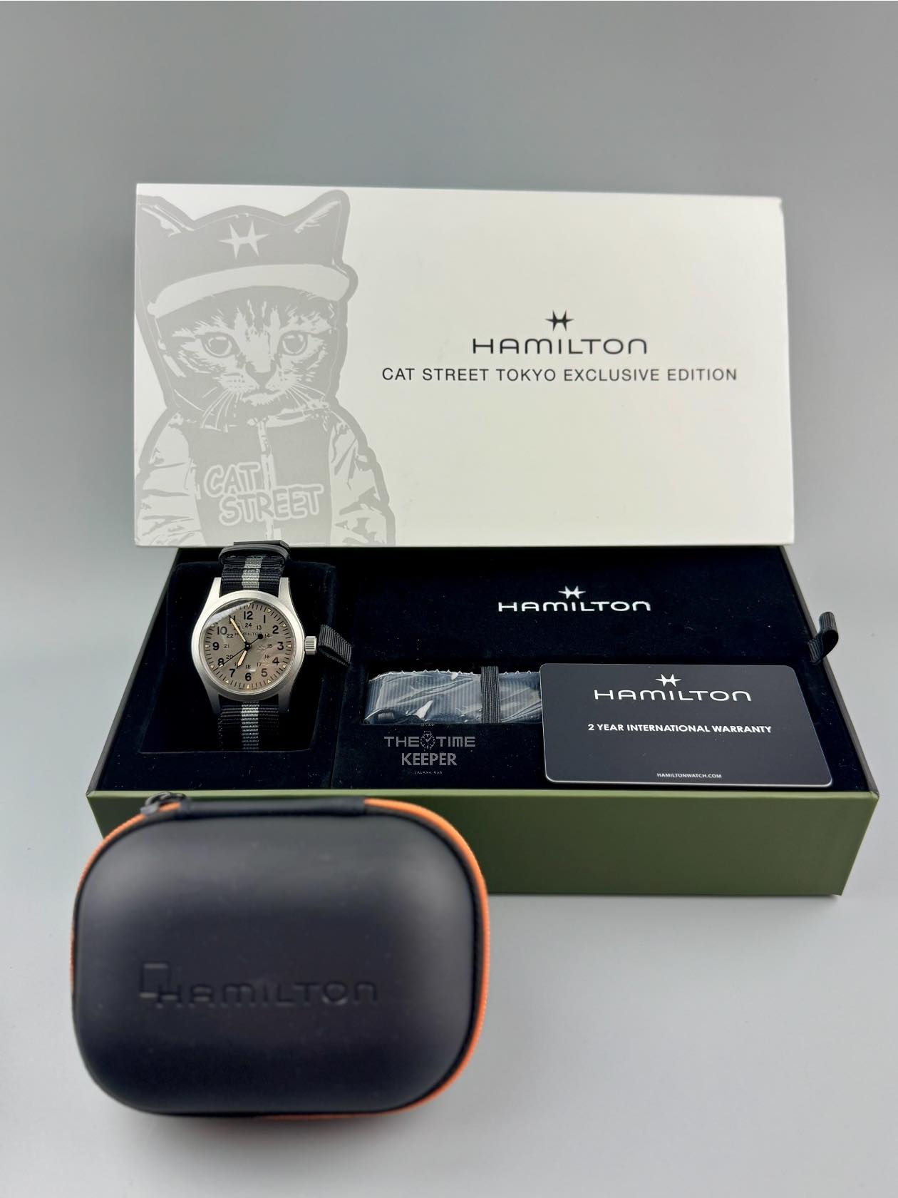 Hamilton Khaki Field Cat Street Tokyo Exclusive Edition Japan 