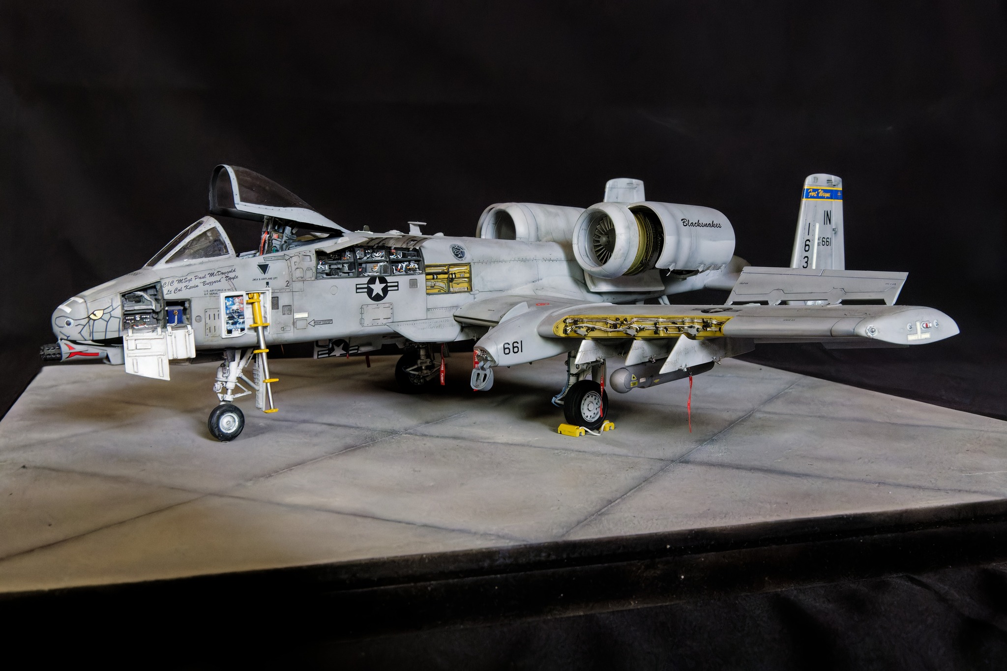 Italeri A-10C 'Blacksnakes' 1/48 scale model kit