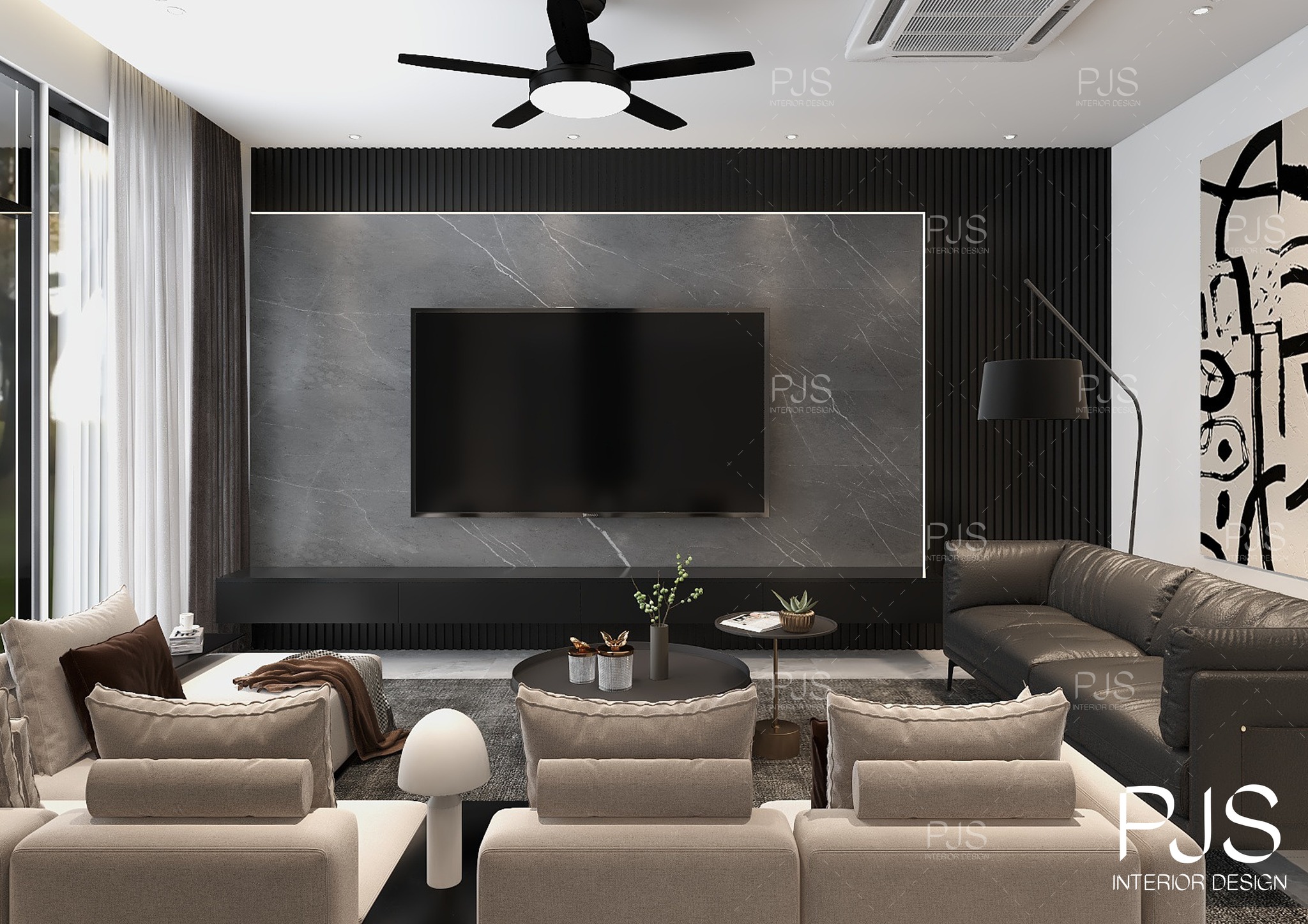 每日设计风格分享 ：Modern Luxury I... - PJS Interior Design Sdn Bhd
