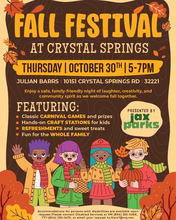 JaxParks - 🍁 Two evenings of family fun are coming your... | Facebook