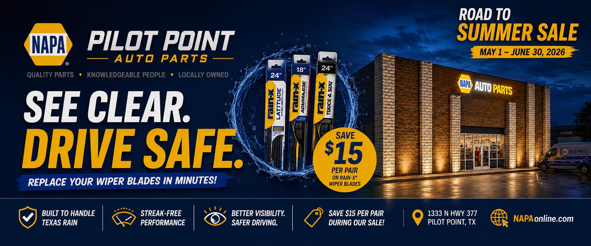 Pilot Point Auto Parts - NAPA | Pilot Point TX