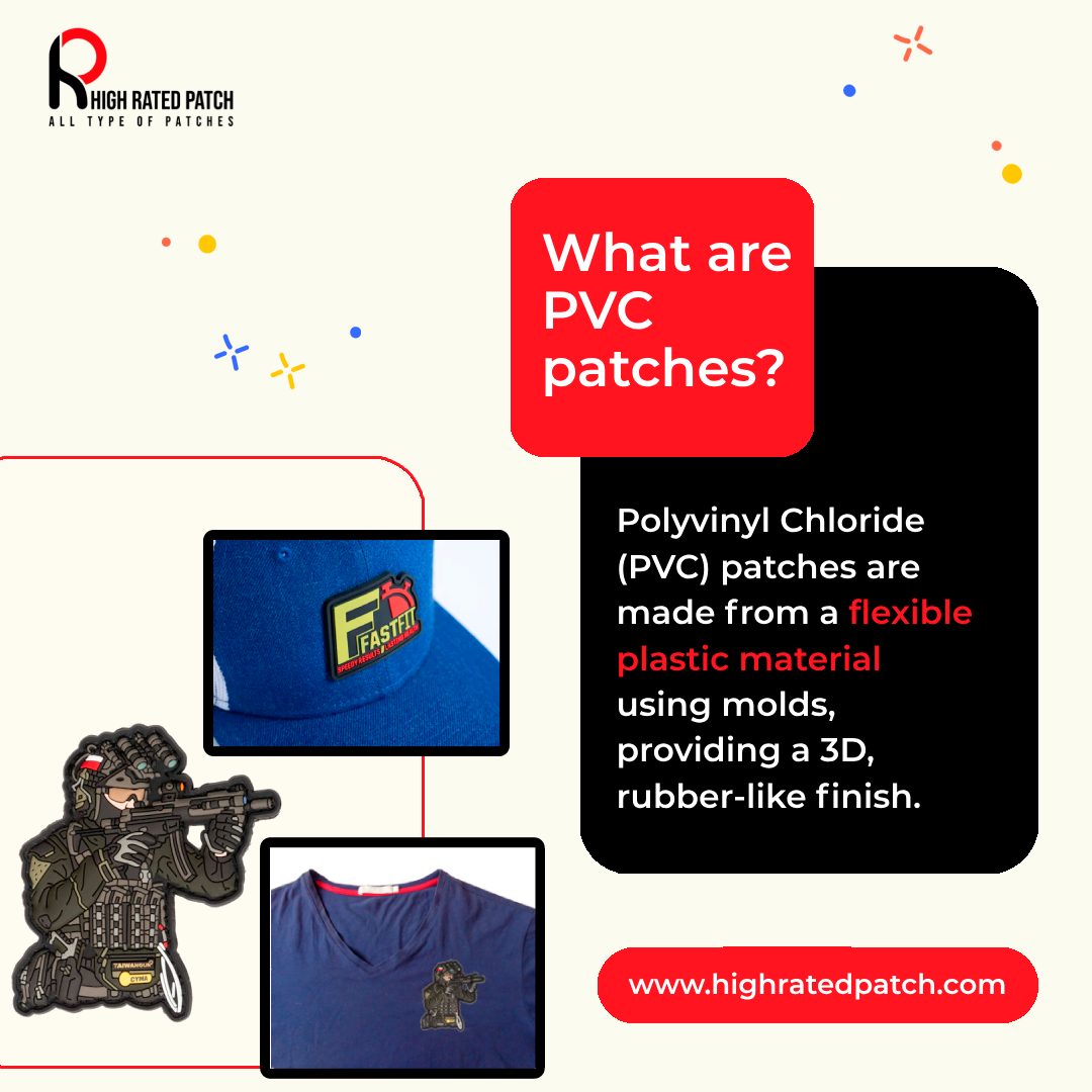 High - What are PVC patches? Polyvinyl Chloride (PVC) patches are made ...