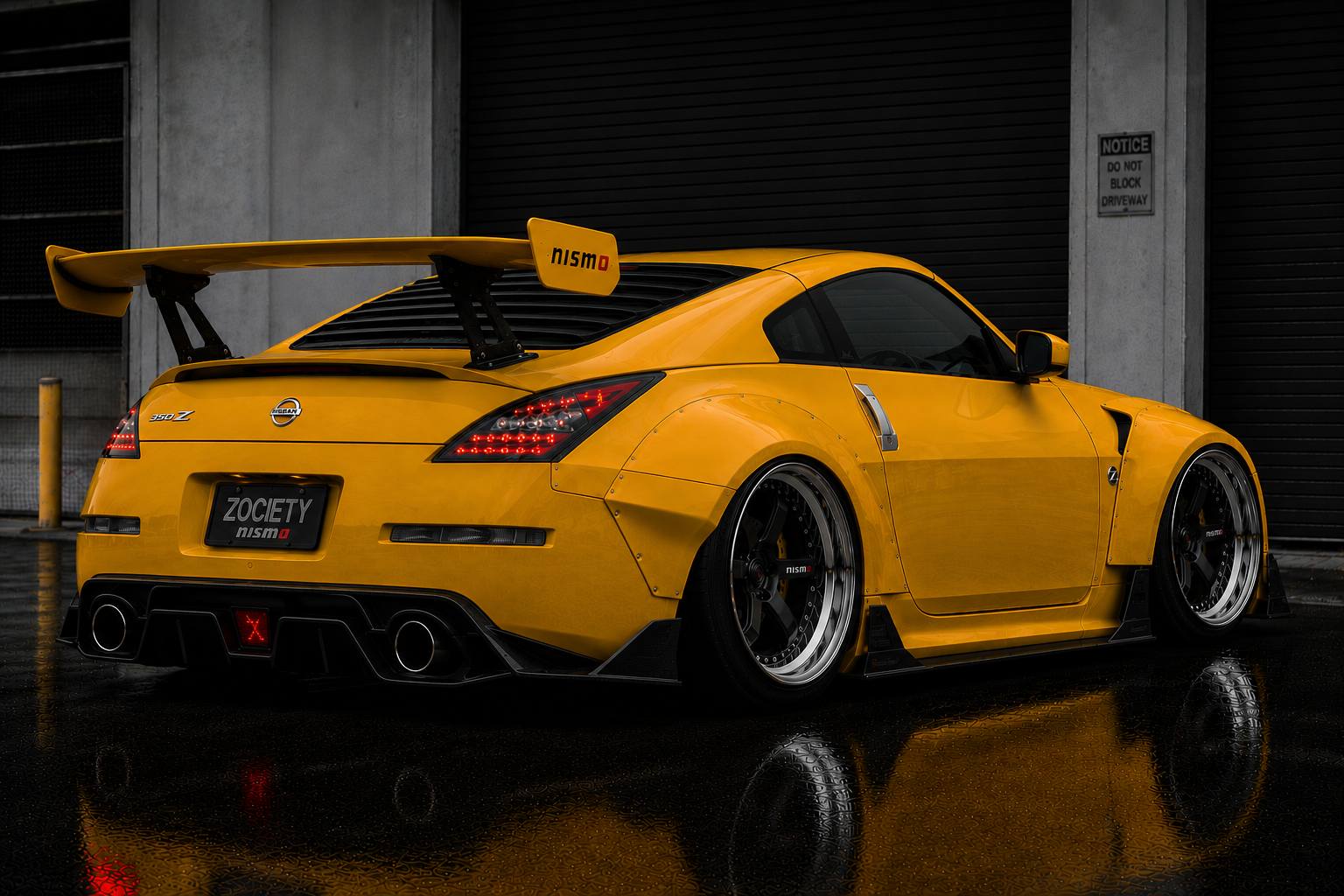 Porsche and Nissan 350Z mix idea