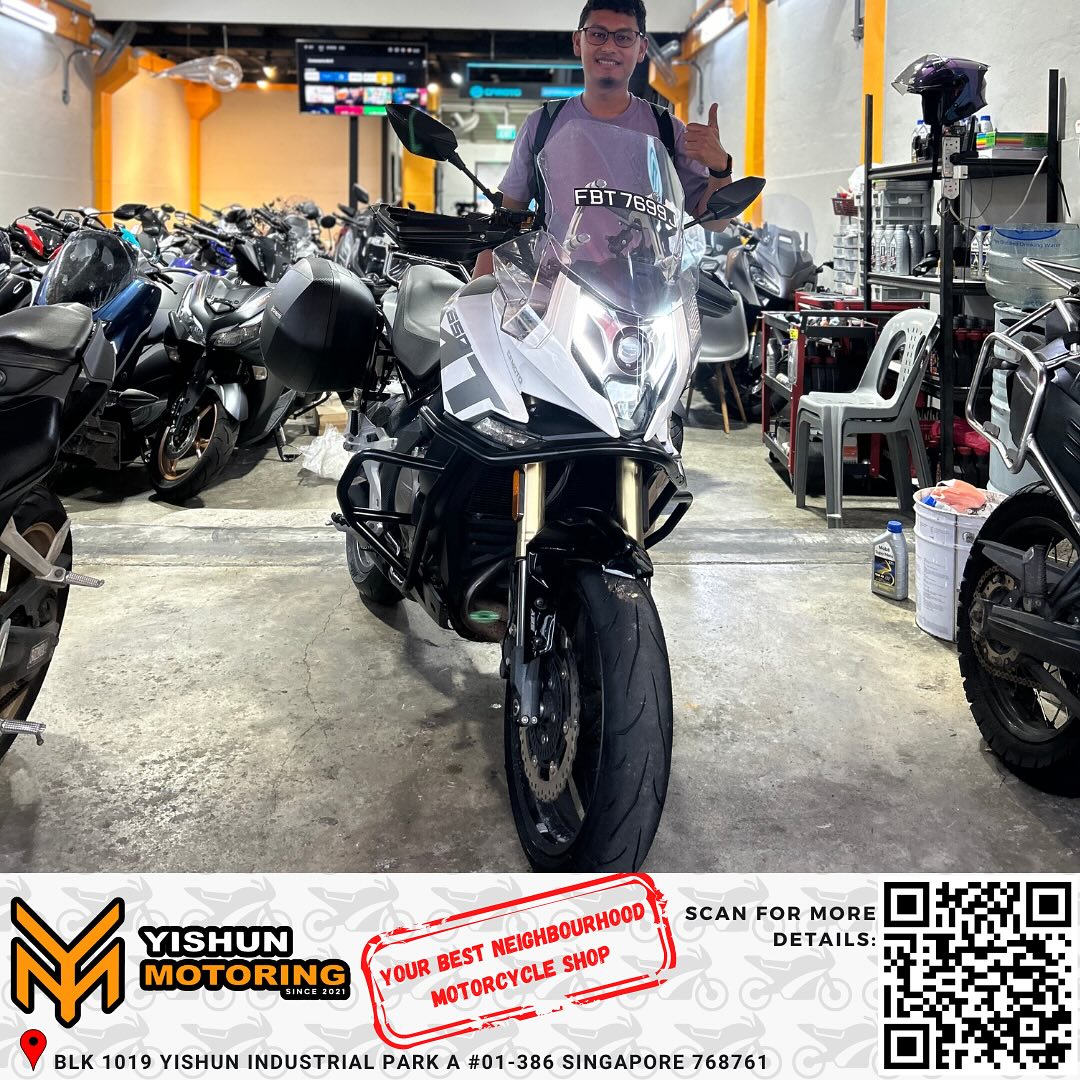 QJMOTOR SRK450RR READY STOCK NOW 🤝😁thx for support🤝💪