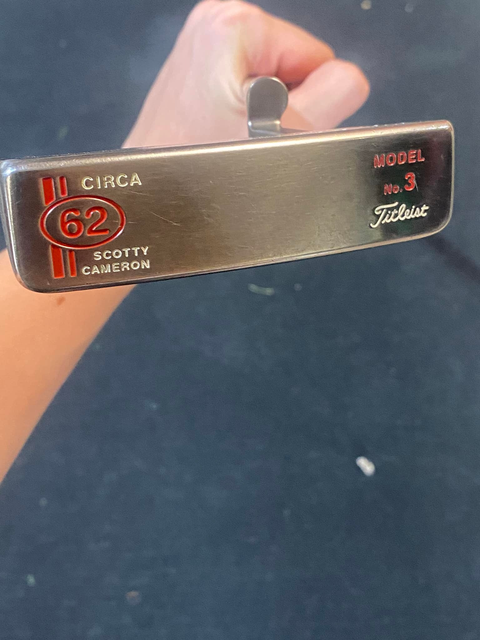 Is my Scotty Cameron circa 62 no 3 putter real or fake?