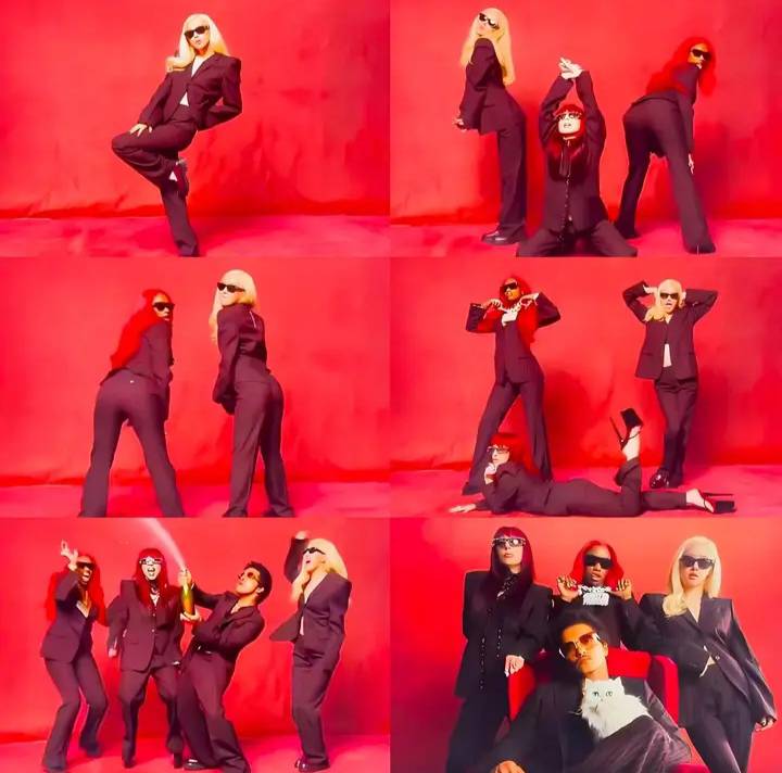 ROSÉ, BRUNO MARS, LADY GAGA, AND SEXYY RED OH MY GOD!!😱🔥
