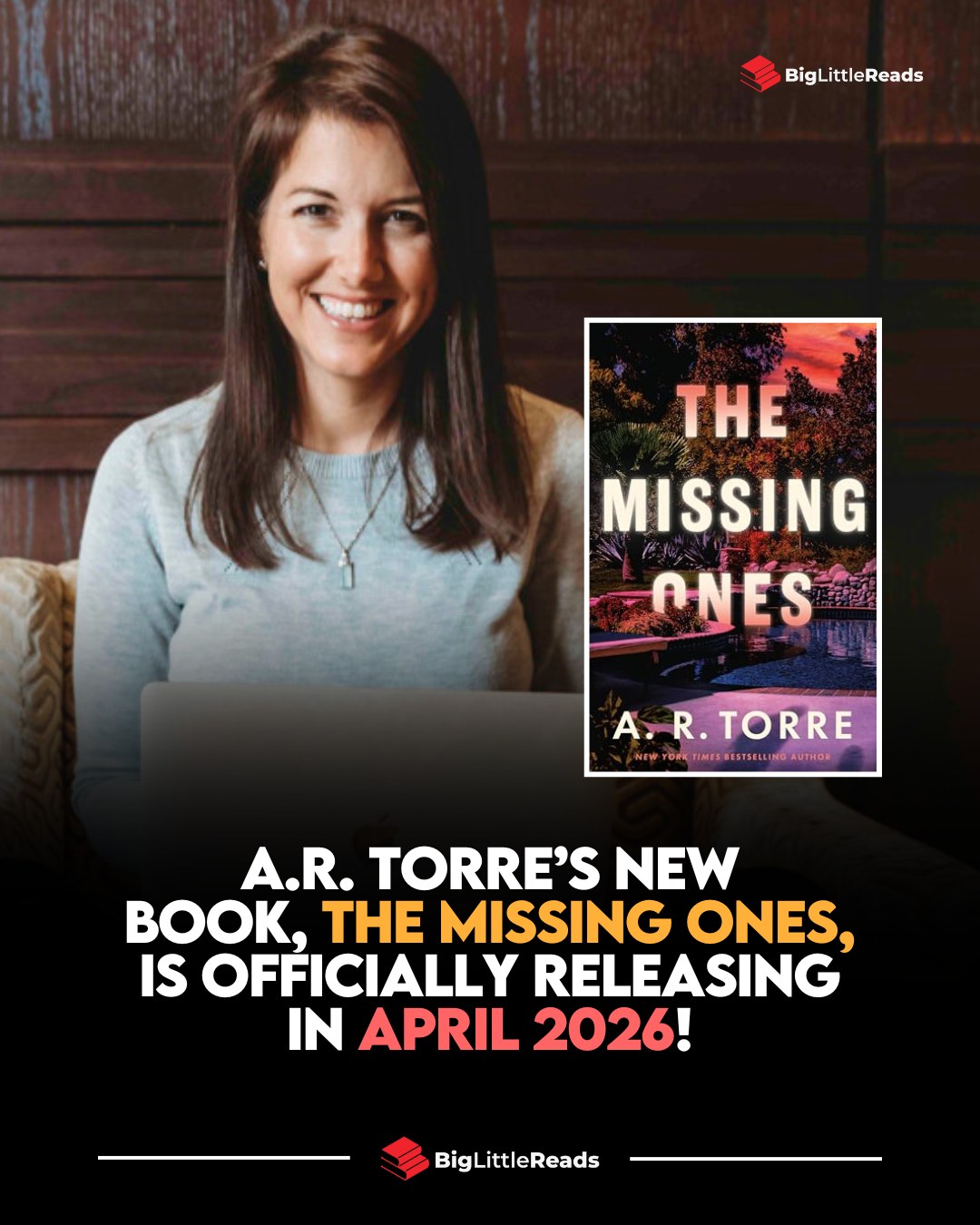 BigLittleReads - A.R. Torre's upcoming thriller novel, 