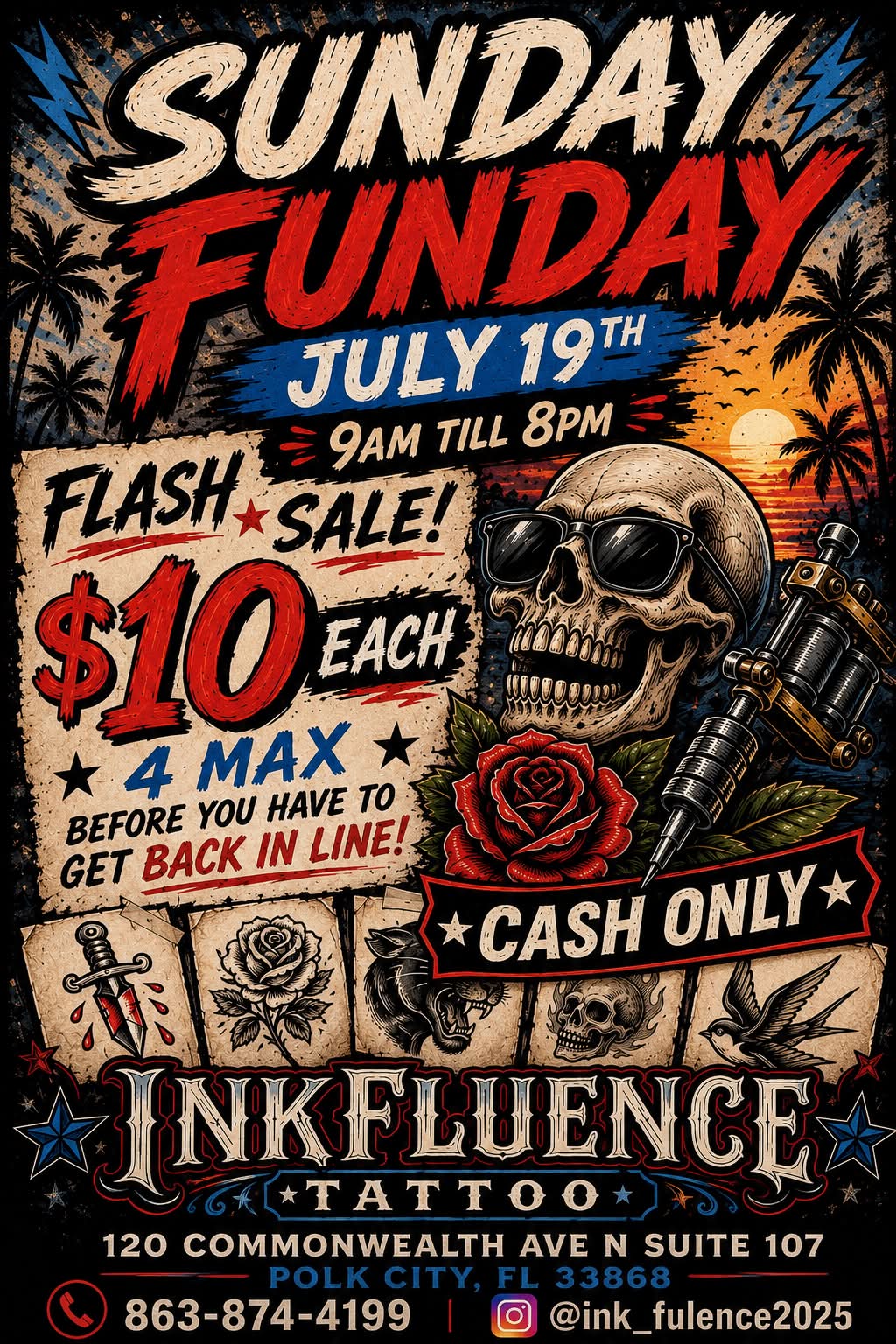 TIP TIP TATTOO Event in Port Richey, FL on September 19th