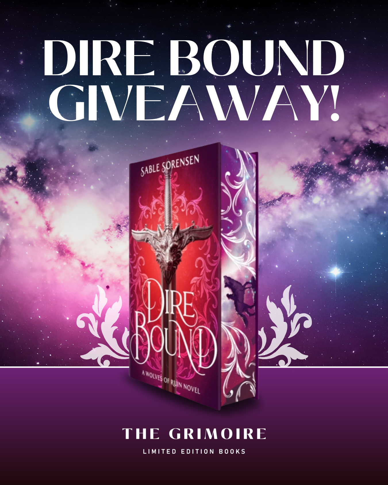 We are so excited to present to you… the 'Dire Bound' Exclusive