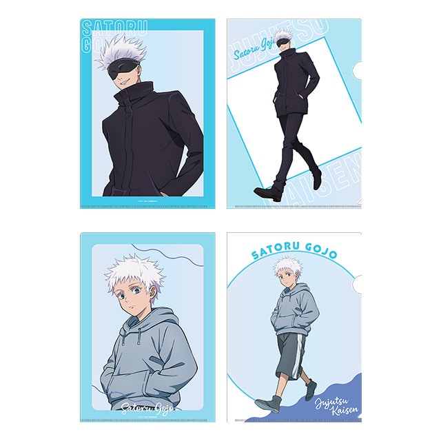 Kmt anime merch - JJK A4 Clear File Set of 2 - 540 php... | Facebook