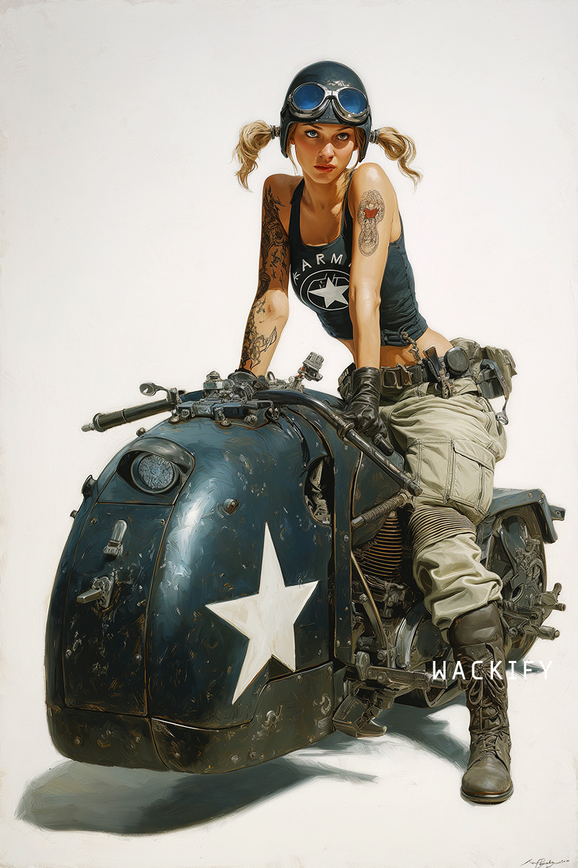 Wackify - Let’s Take a Ride #wackify #pinupart #comicart #fanart # ...