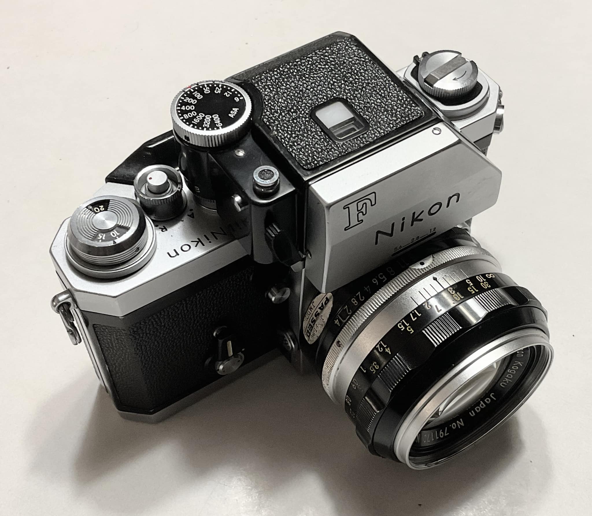 Nikon F Photomic FTN Apollo camera review
