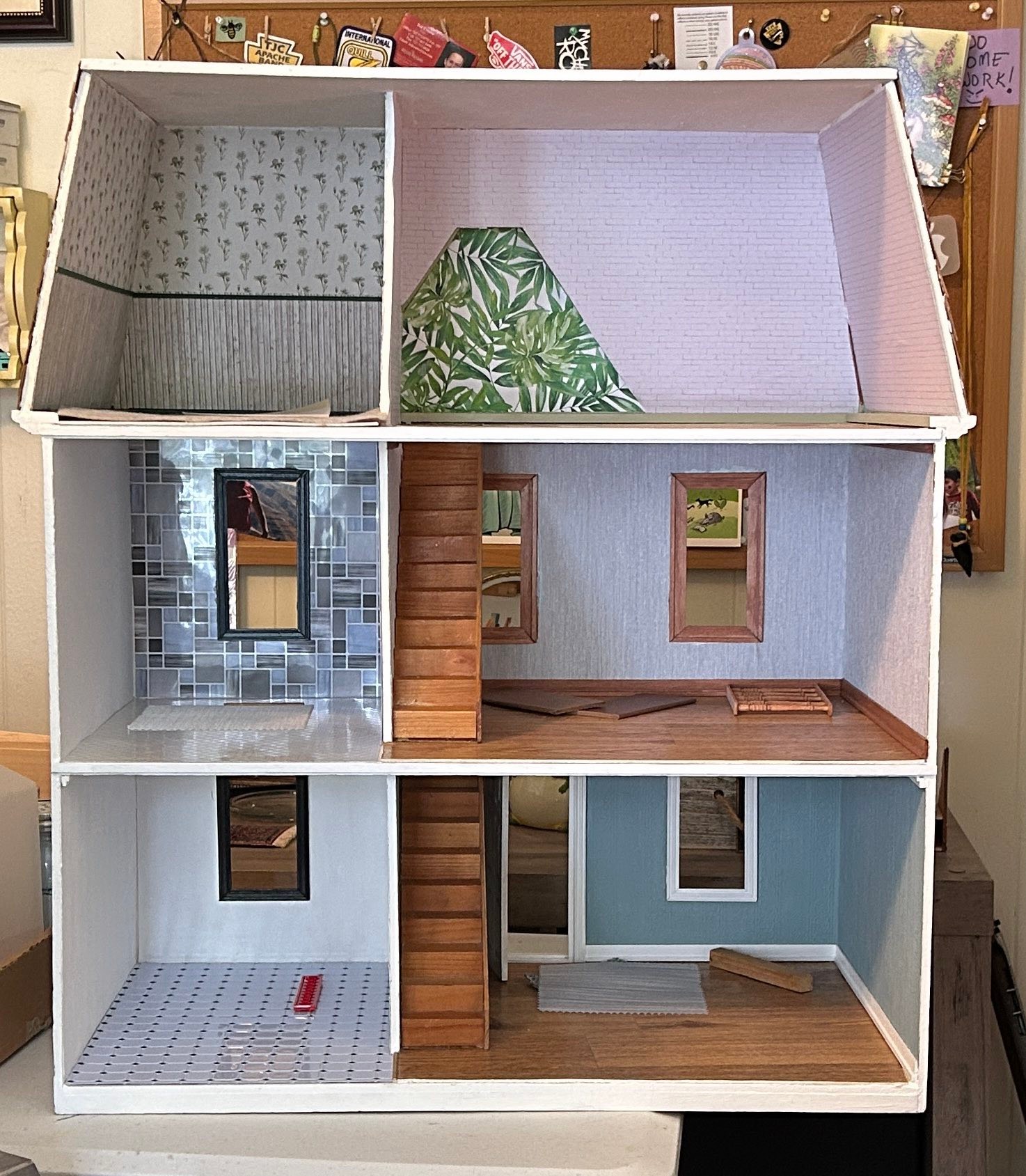 Restoring a Cranberry Cove dollhouse