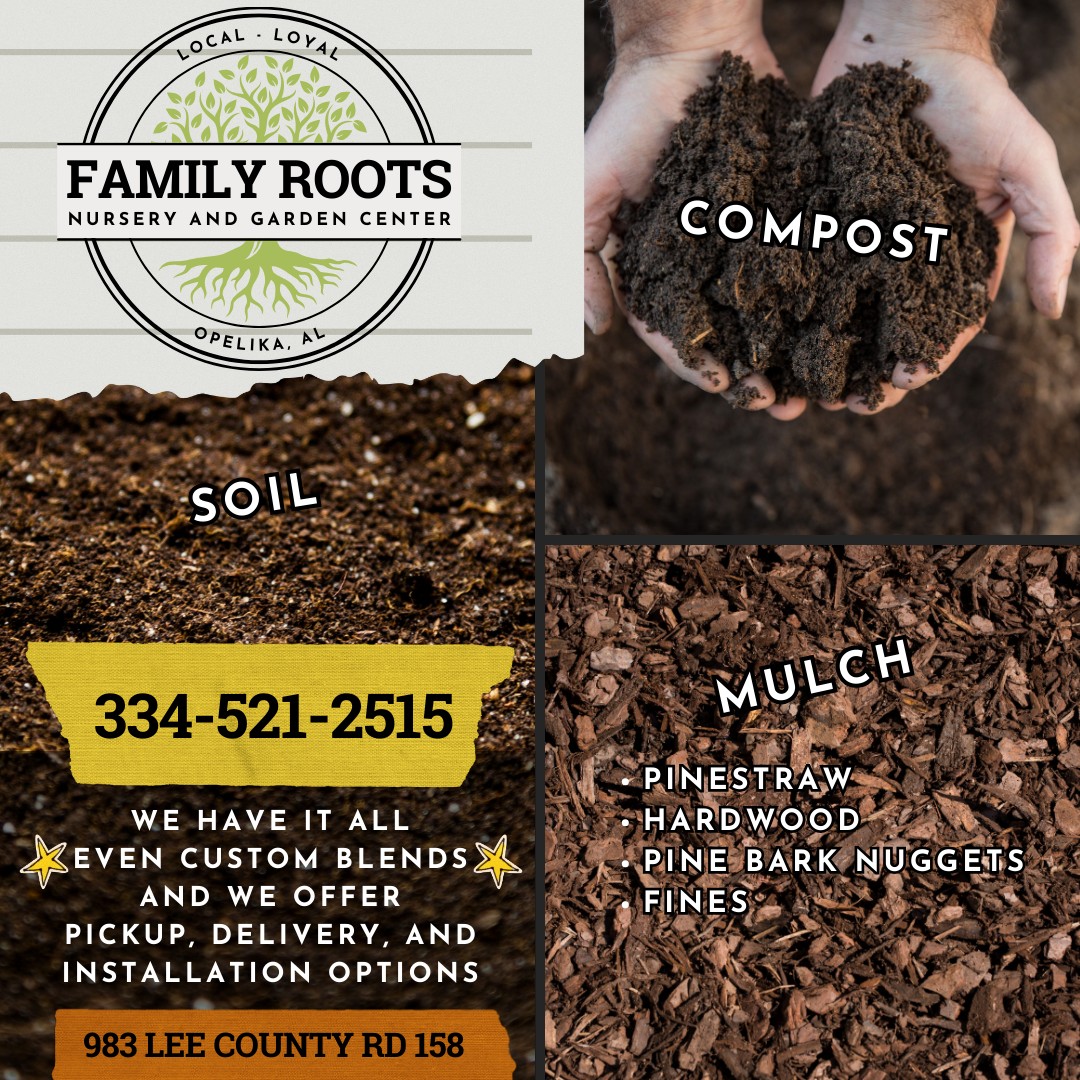 Family - Hey gardening friends! We've got soil, compost, and mulch ...