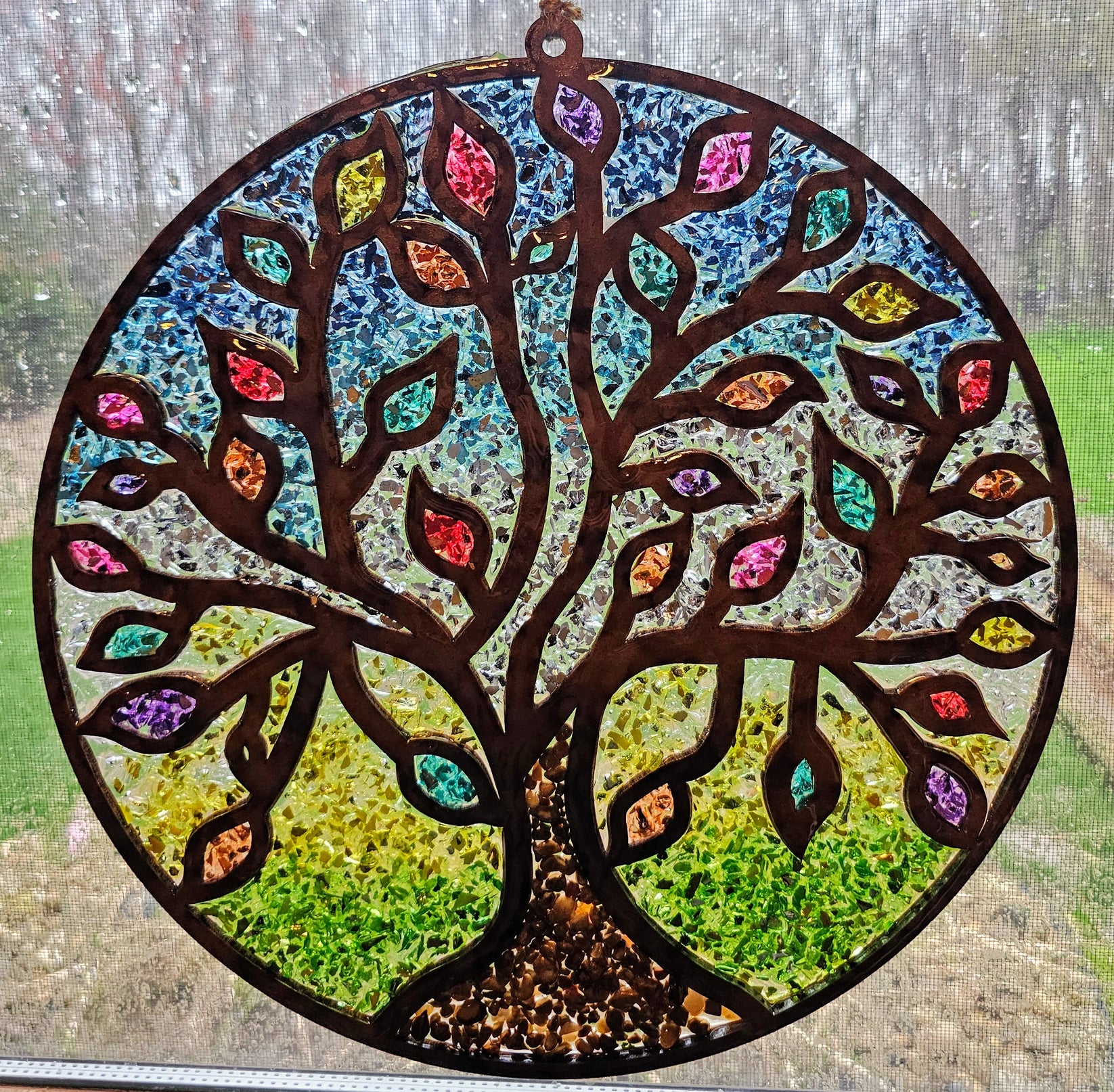 ️ Our Tree Of Life... - Erie Crushed Glass & Resin Art | Facebook