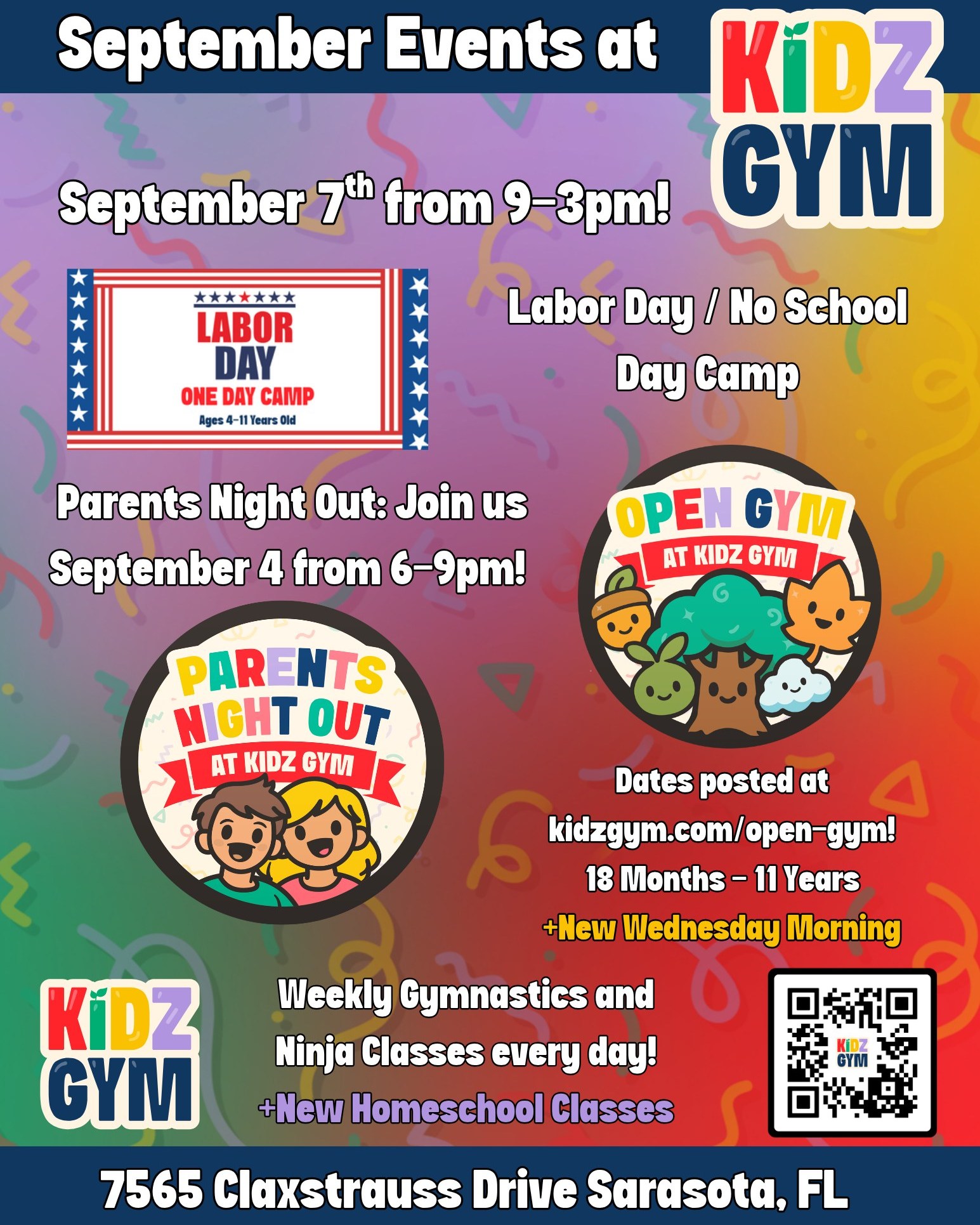 KIDZ GYM | Sarasota FL