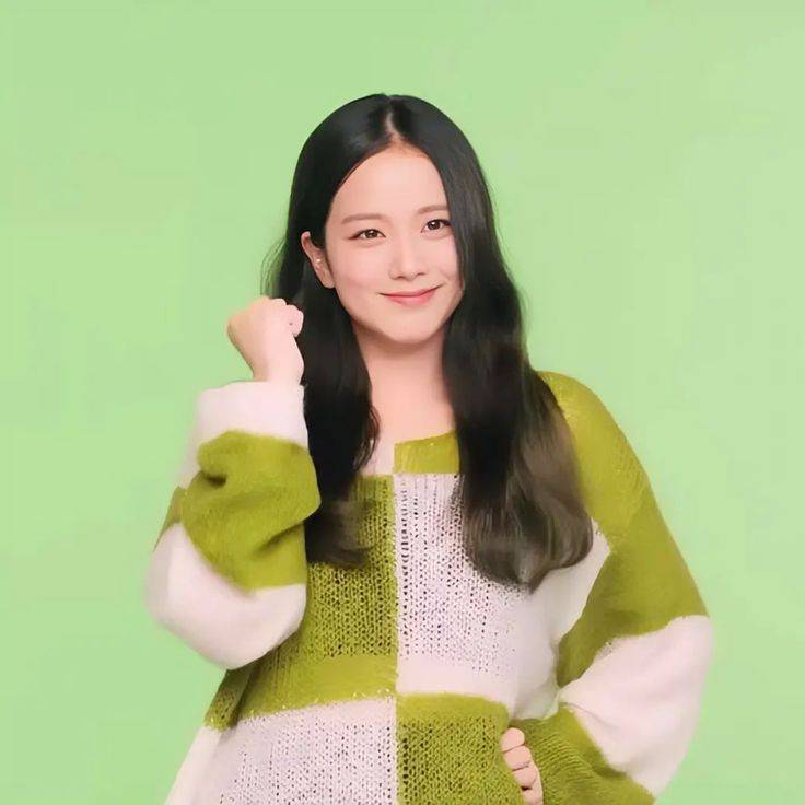 jisoo green dress pink #BLACKPINK #JISOO jisoo dior dress