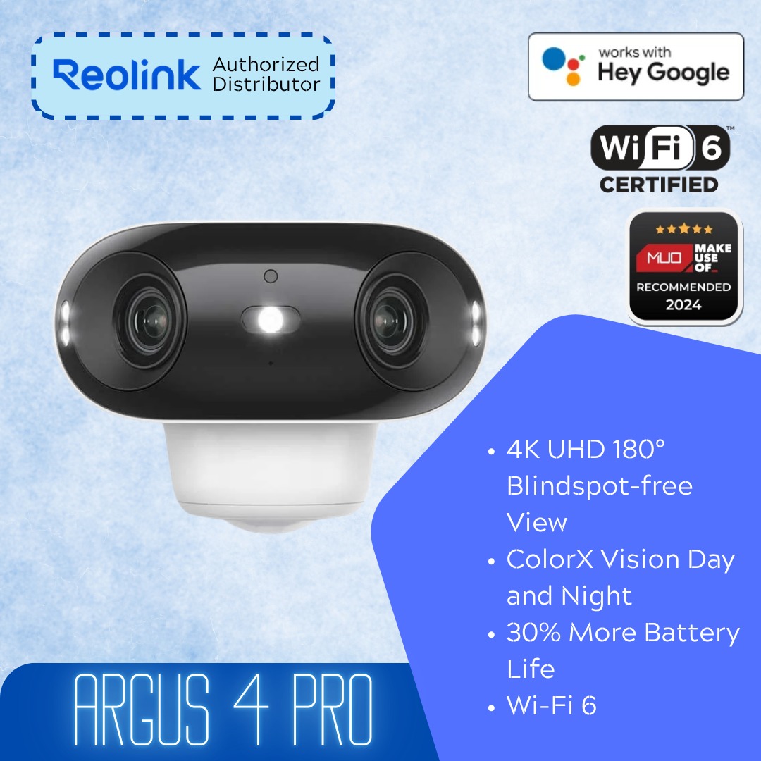 ReolinkMalaysia - Reolink Argus 4 Pro: See the Night in Full Color! 🌃 ...