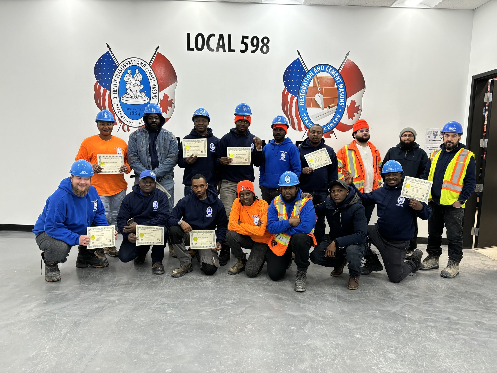 Training - Our second Concrete Finishing Class has officially wrapped ...