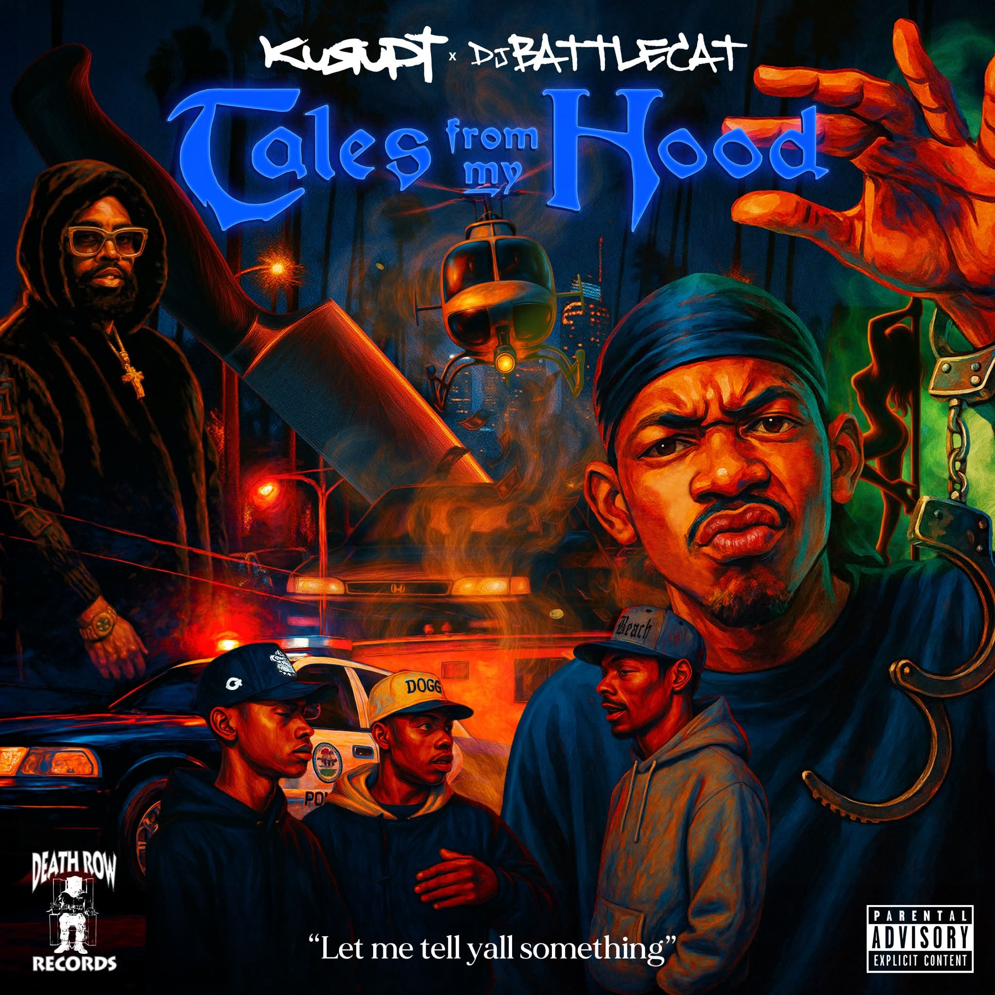 Kurupt x Dj Battlecat's new album “Tales From My Hood” out now on