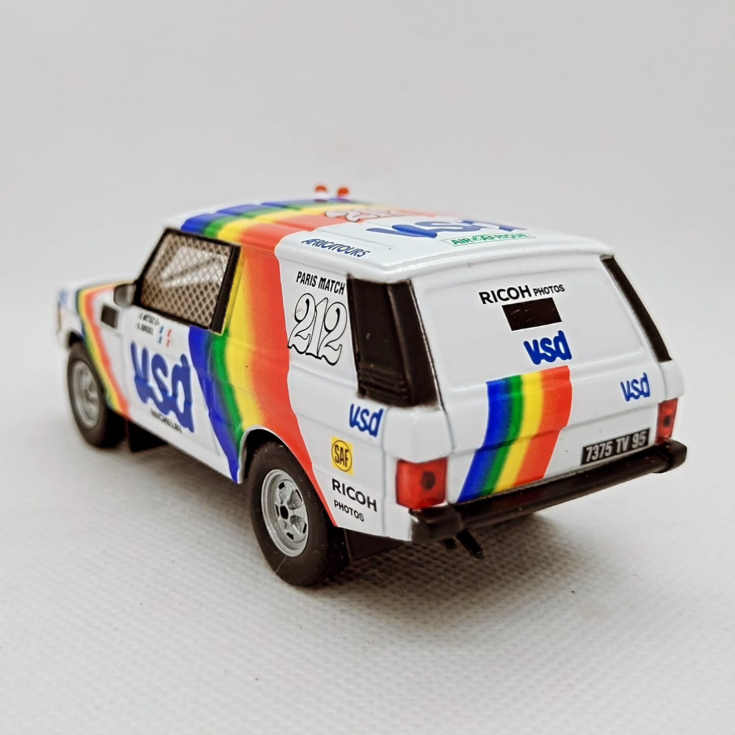 3rd Rallye Paris - Alger - Dakar 1981 Car No.212 Crew: René METGE