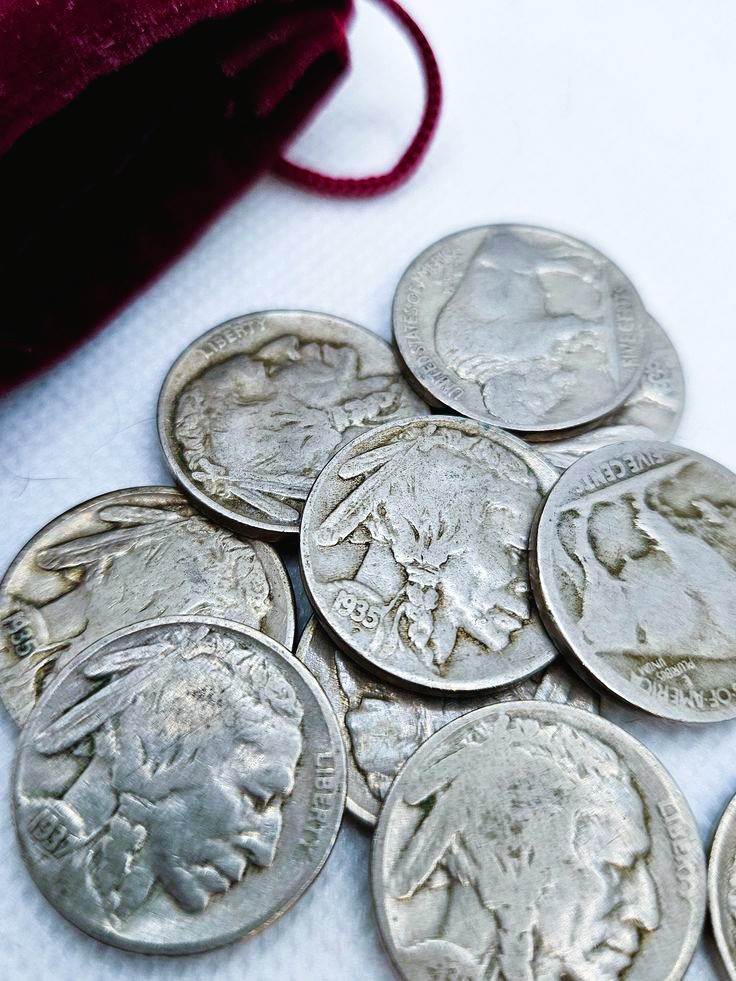 The 1914 Buffalo Nickel is an early and collectible issue from the