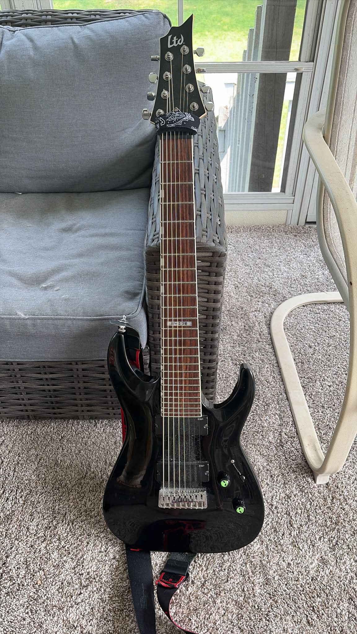 ESP ROOPE LATVALA RS-II Custom Shop Star Body 2009 Light Gray VERY