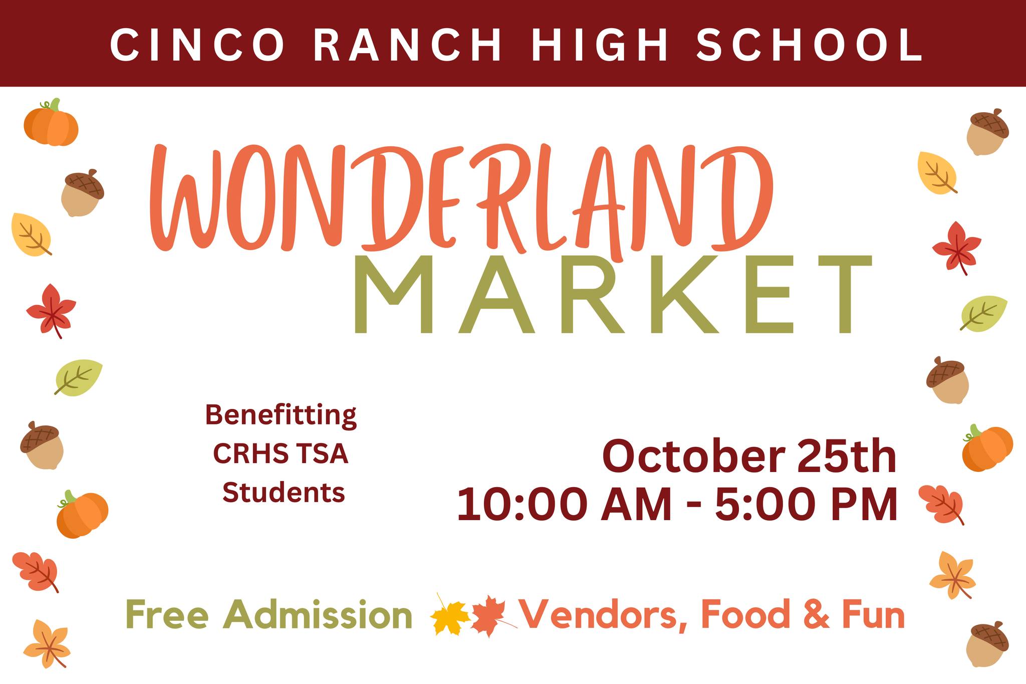 Cinco Ranch HS TSA Booster Club