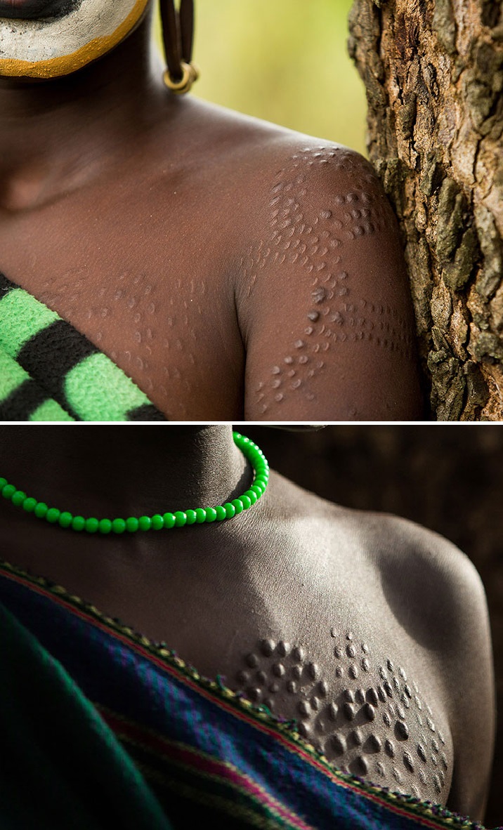 TrekMystic - The Suri people (from Ethiopia) pride themselves on their ...