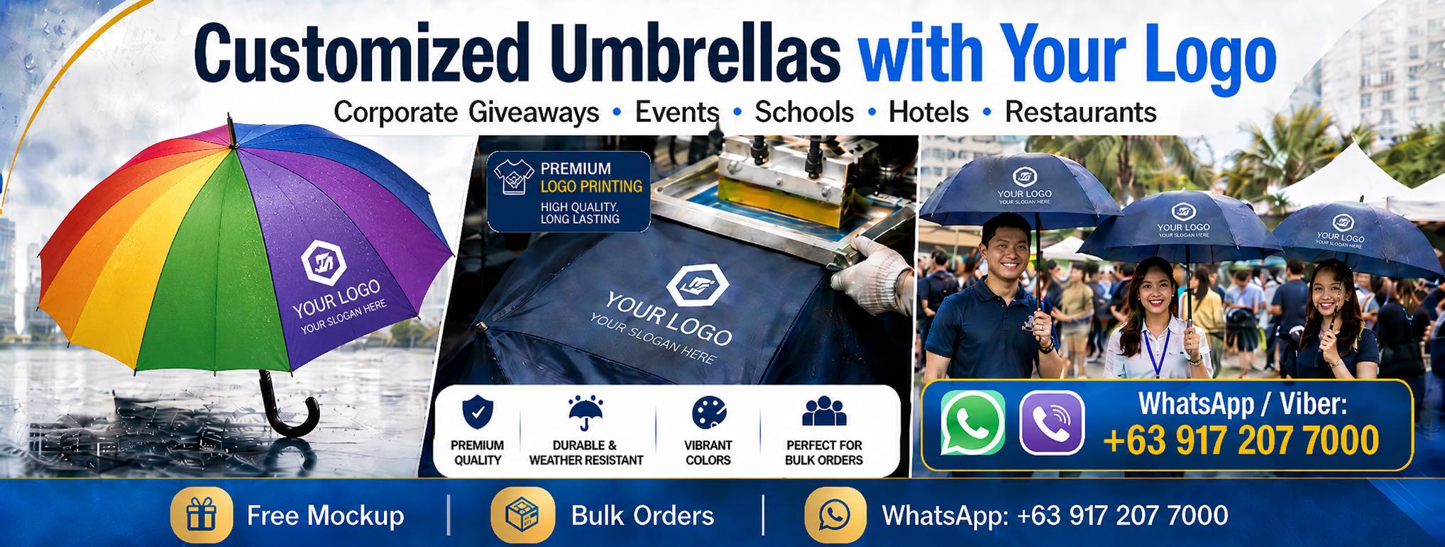 APOY Customized Umbrella with Logo PH