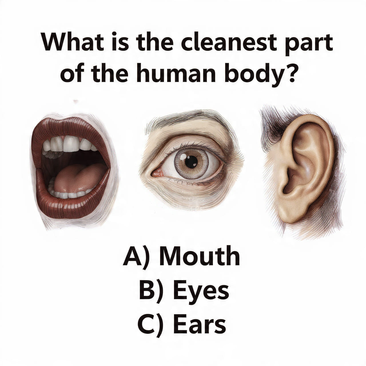 Knowledge - The cleanest part of human body | Facebook
