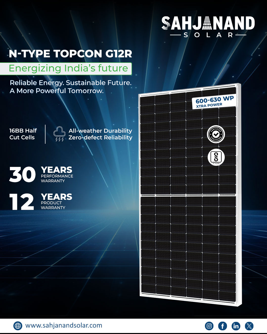 Sahjanand - Powering India’s future with advanced solar innovation ...