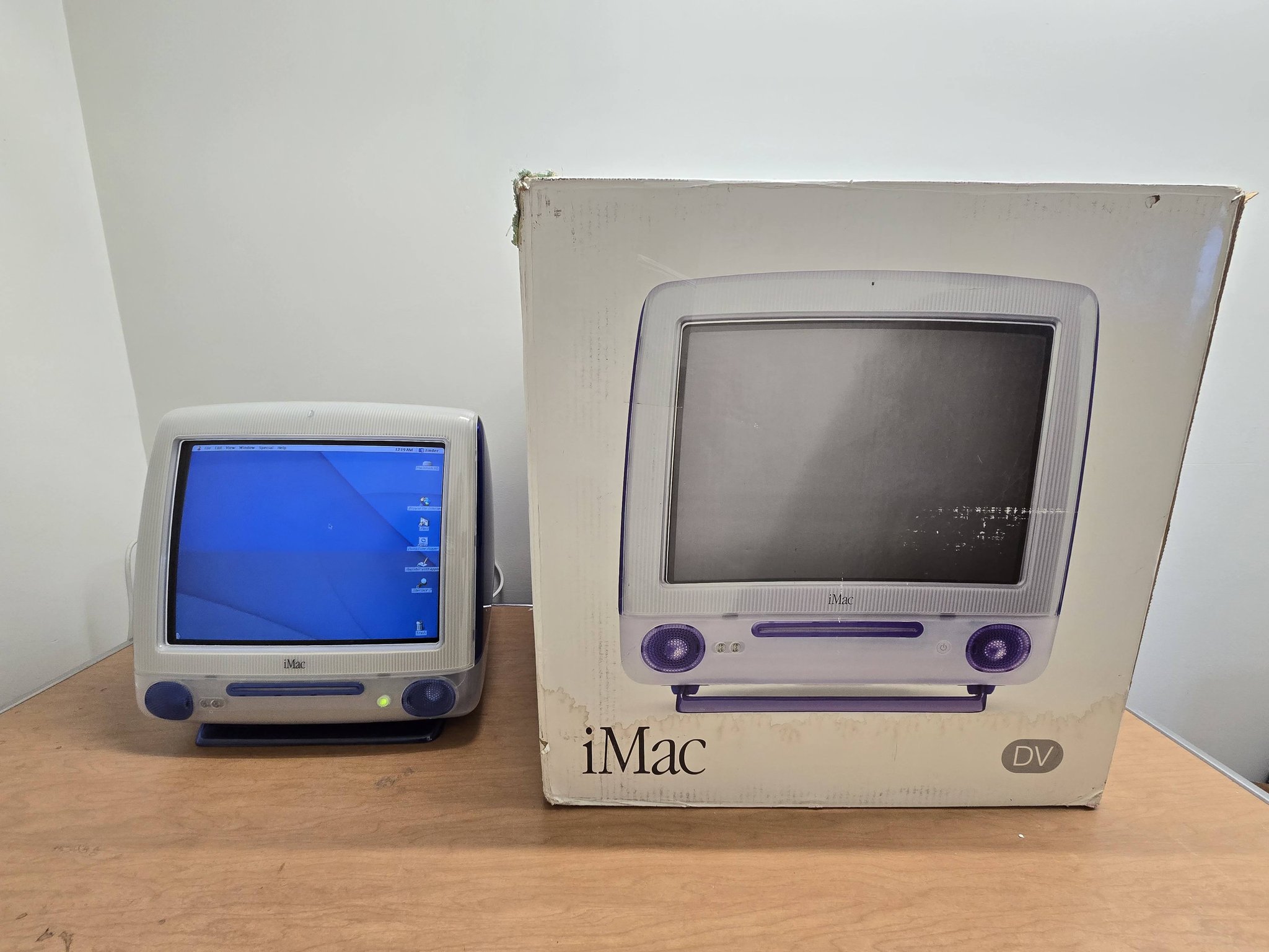 Here's one you won't see often. Apple iMac m5521 Flower Power