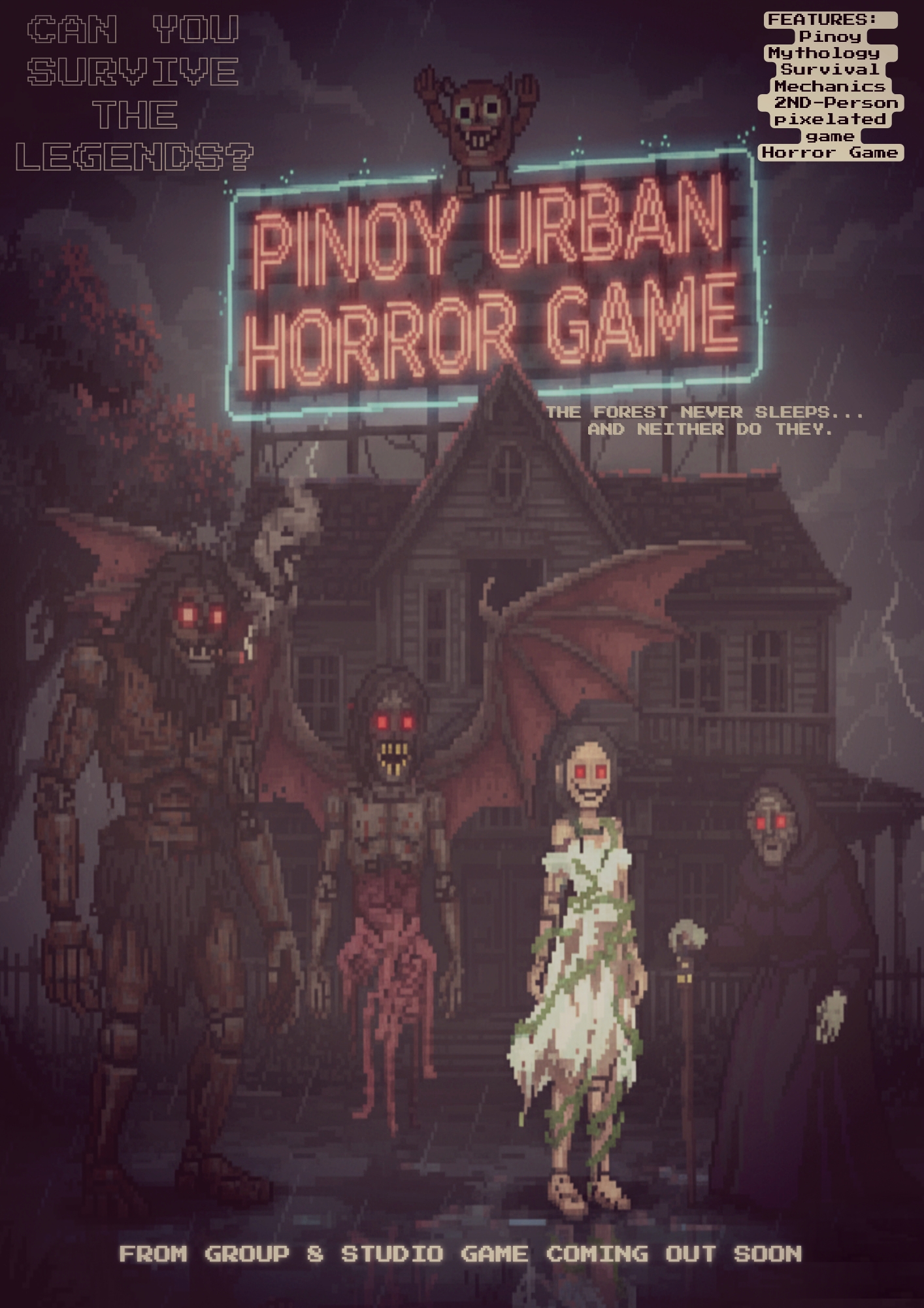 SJC - BSIT 1-8 Pinoy Urban Horror Game 