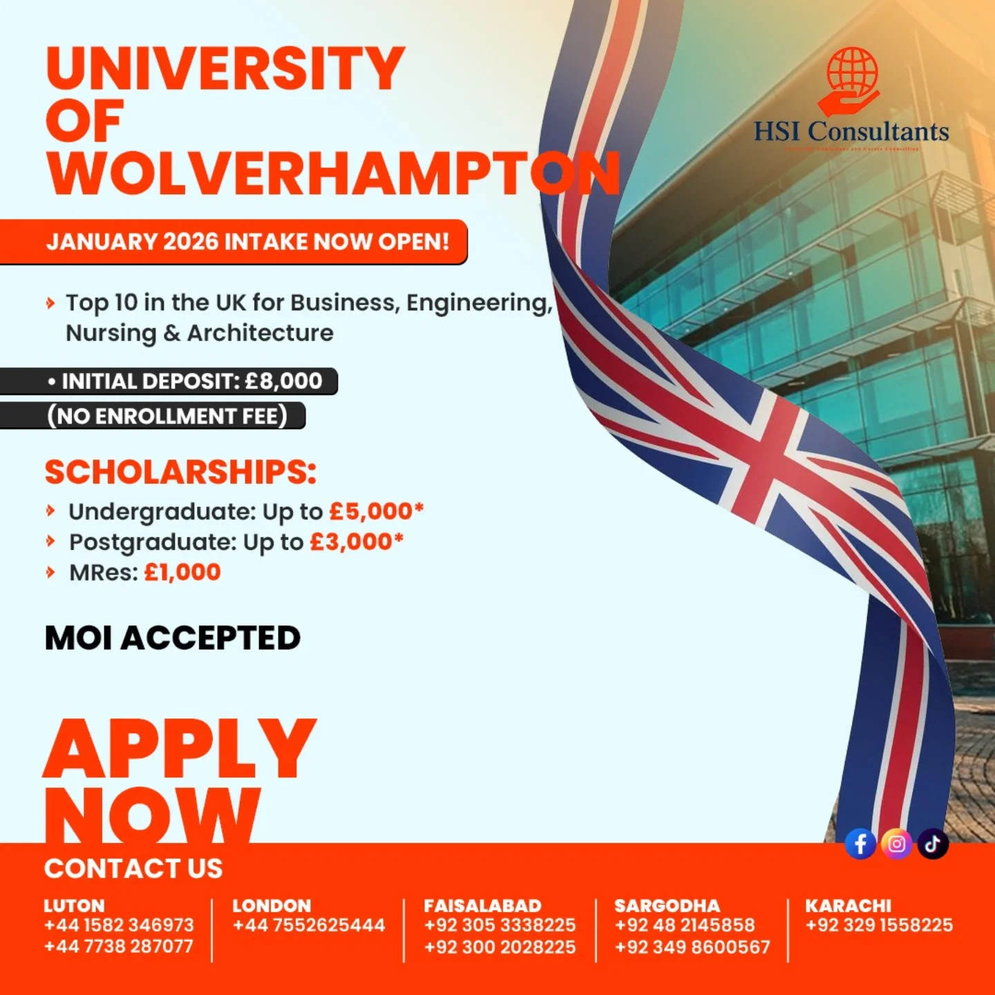 HSI - 🎯 Study in the UK 💥 January 2026 Intake Now Open Join the ...