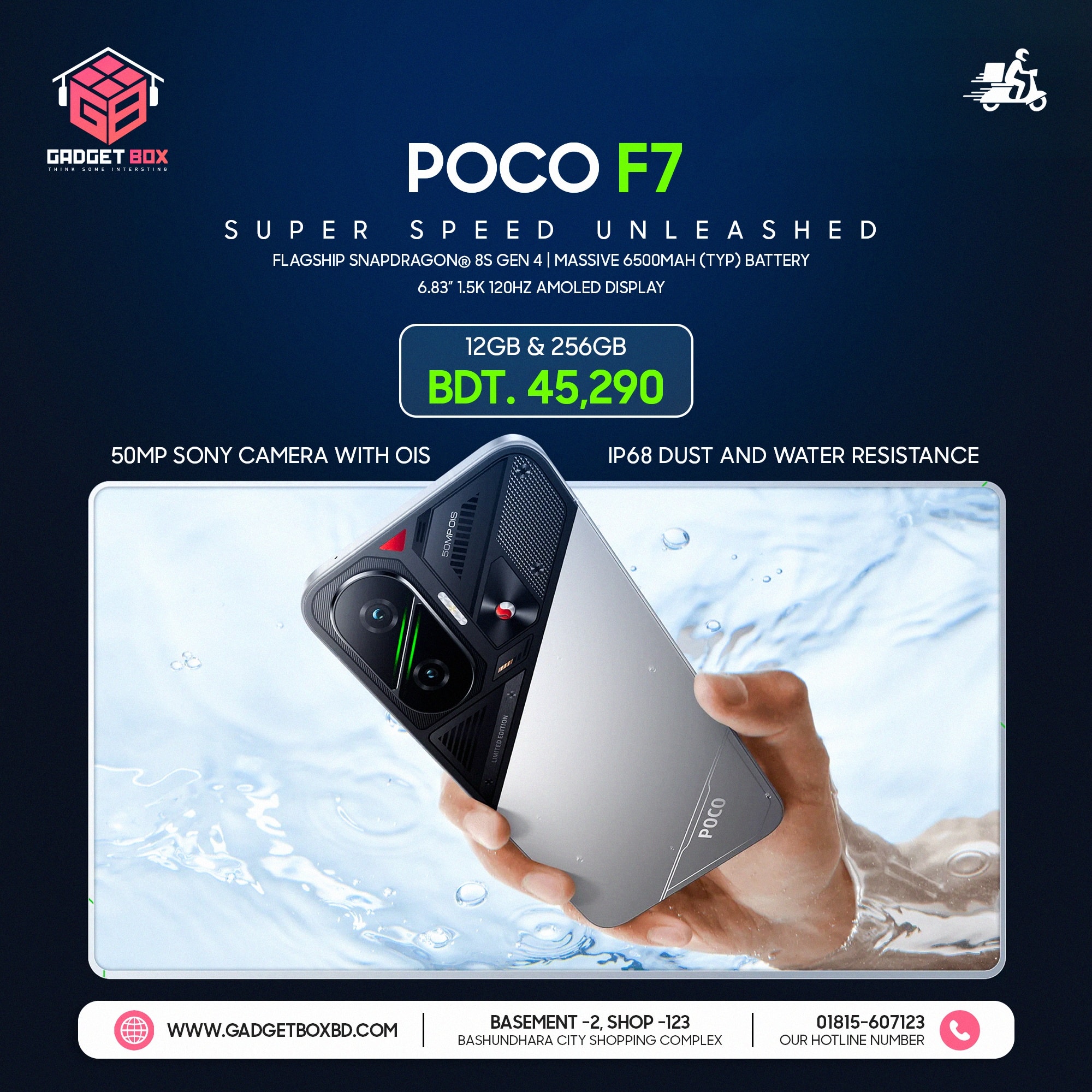 GADGET - 🎯 Power + Style = Poco F7 Xiaomi Poco F7 - 12/256GB - 45,290 ...