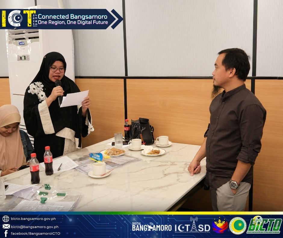 Bangsamoro Information and Communications Technology Office added a new ...