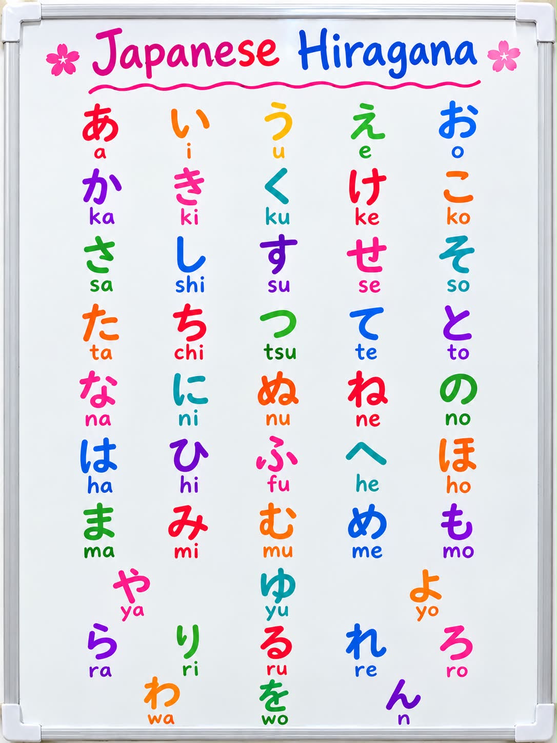 Japanese Hiragana Made Easy! Learn All 46 Characters