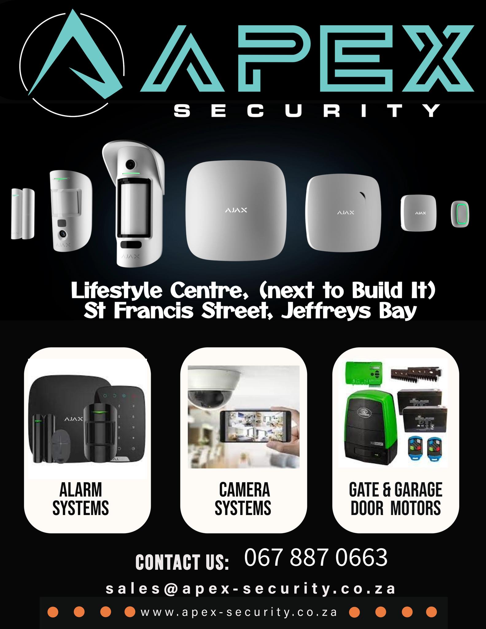 Apex Security Distributors | Jeffrey's Bay