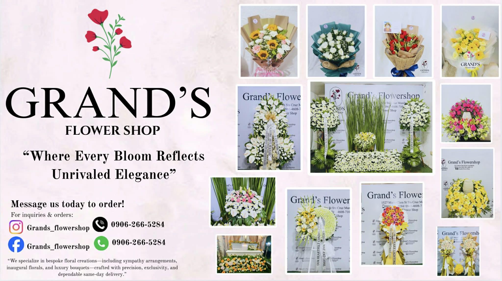 Grands Flower Shop | Manila